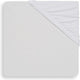 Jollein - baby hoeslaken boxmatras jersey (wit) - katoen - hoeslaken baby, hoeslaken box - 75x95cm