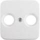 Busch-jaeger refl centraalplaat polar wit radio tv