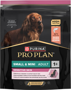 Pro plan purina® ® small mini adult hond sensitive skin rijk aan zalm