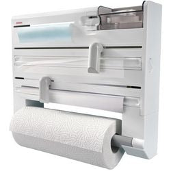Leifheit keukenrolhouder parat plus wit ps, pe, staal, abs