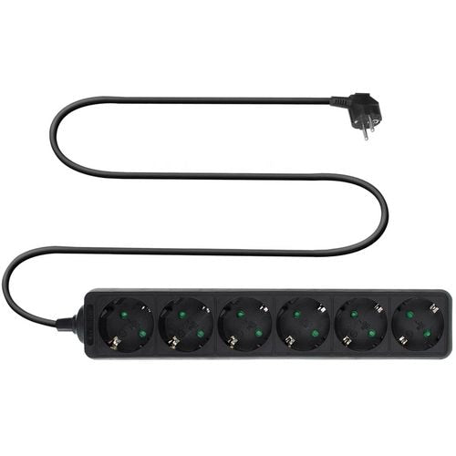 Act stekkerdoos ac2460 zwart