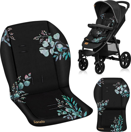 Lionelo seatliner - universeel inlegkussen kinderwagen - dubbelzijdig design - hydrofobe stof - flexibele pasvorm - wasbaar - comfortabel zacht - golden moments