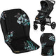 Lionelo seatliner - universeel inlegkussen kinderwagen - dubbelzijdig design - hydrofobe stof - flexibele pasvorm - wasbaar - comfortabel zacht - golden moments