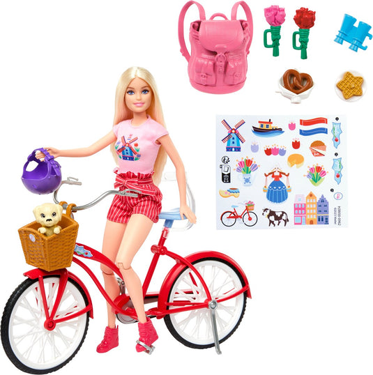 Barbie - pop - fiets - holland
