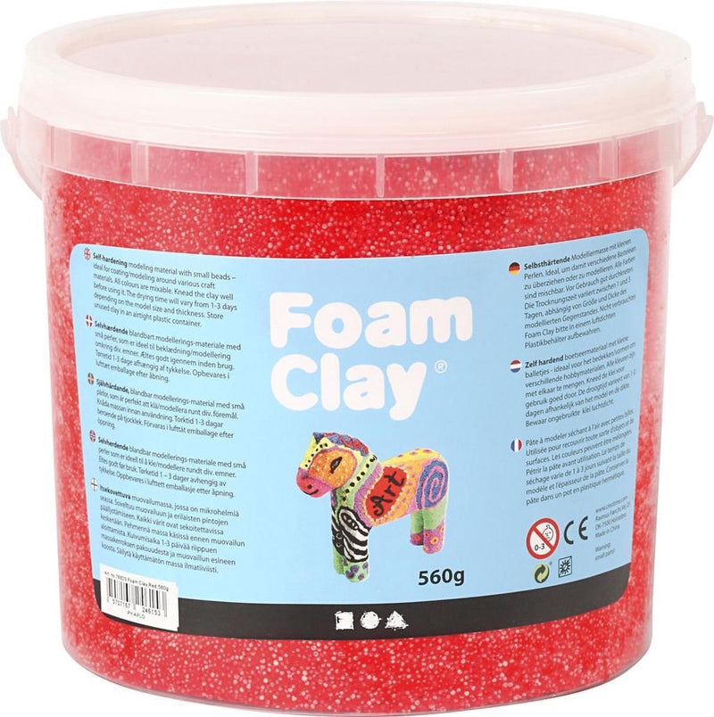 ギャラリービューアに画像をロードする, Foam clay ®, 560 gr, rood
