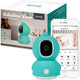 Lionelo babyline view white - babyfoon - 330° app-gestuurde elektronische babyfoon - twee-weg communicatie -bewegingssensor - temperatuur - nachtmodus - crydetector - slaapliedjes