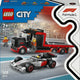 Lego ® city f1® displaytruck met audi f1® racewagen - 60493