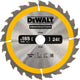 Dewalt constructie serie - zaagblad - 165mm - 24t - hout