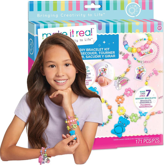 Make it real - pop! shake! twist! diy armbanden set