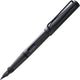 Lamy safari umbra vulpen - met ergonomische grip zwarte stalen penpunt in schrijfdikte ef – duurzame asa-kunststof - inclusief t 10 inktpatroon in blauw