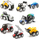 Smartmax power vehicles - magnetische voertuigen en werkwagens - 26-delige bouwset - educatief speelgoed voor kleuters - vanaf 3 jaar