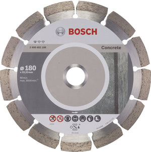 Bosch - diamantdoorslijpschijf standard for concrete 180 x 22,23 x 2 x 10 mm