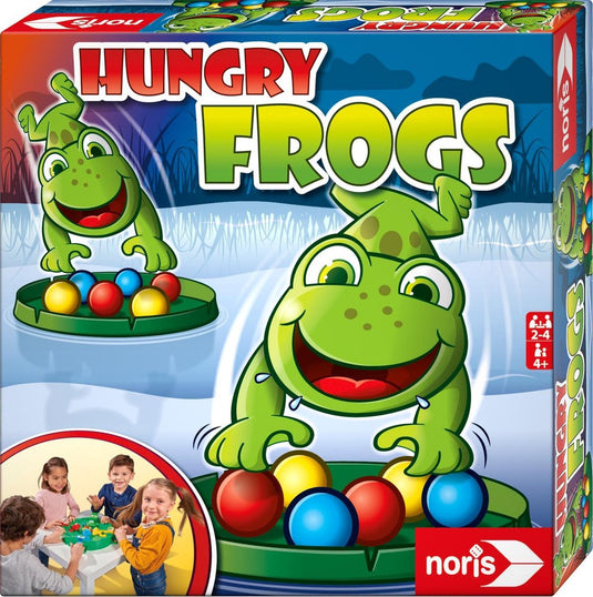 Noris - hungry frogs - 2 tot 4 spelers - vanaf 4 jaar