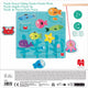 Goula jumbo - - magneet puzzel vissen - 10 stukjes