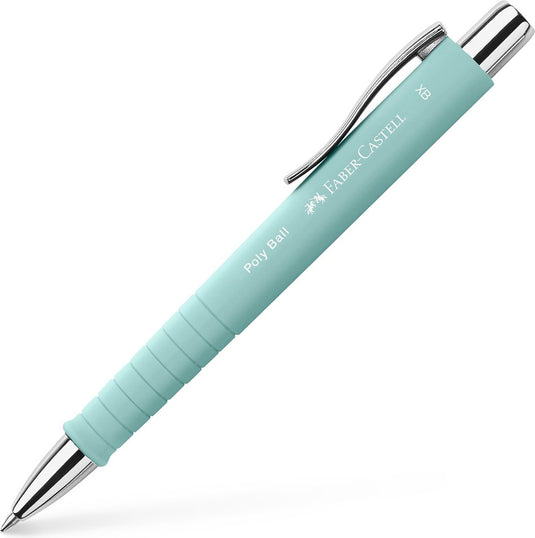 Faber-castell balpen - polyball - xb - caribic blue - fc-241105