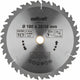 Wolfcraft - cirkelzaagblad 180x20mm 180x16mm - 18 tanden - zaagblad voor cirkelzaag - serie bruin - 6734000