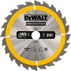 Dewalt constructie serie - zaagblad - 165mm - 24t - hout
