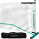 Ama sport pickleball net groen – draagbaar compleet net set met tas – eenvoudig op te zetten –