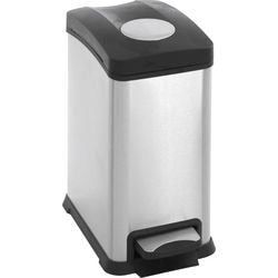 Pedaalemmer eko 31054022 rvs (roestvrij staal) zilver