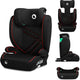 Lionelo hugo i-size – autostoel – 100-150 cm – isofix gordel – verstelbare hoofdsteun – geavanceerde zijbescherming – memory foam – wasbare bekleding – groeit mee – comfortabele zitting – i-size norm r129