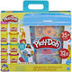 Play-doh knutselset meeneemkoffer creatief speelgoed multicolor.