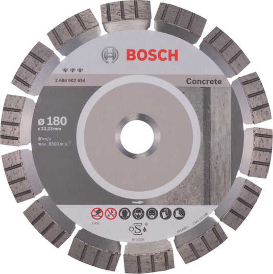 Bosch diamantschijf best concrete 180 22,23