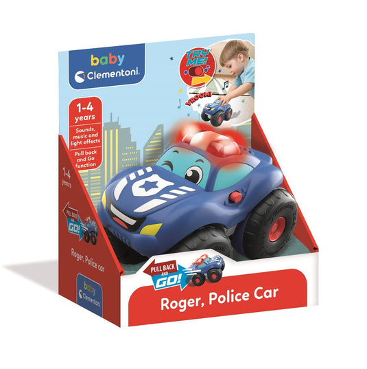 Clementoni - stunt wheels - politiewagen - interactieve auto - voor kinderen tussen 1 en 4 jaar