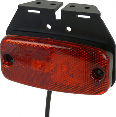 Carpoint zijlamp 9-32 volt led 112 x 50 mm rood