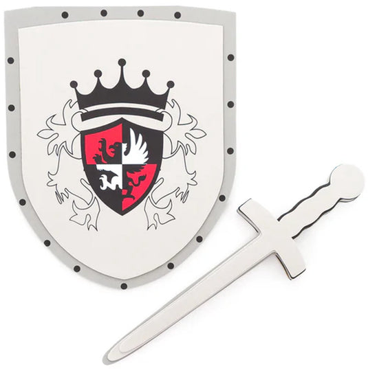 Little adventures - rode zwaard schild set – foam speelgoedset