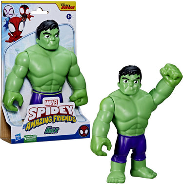 Marvel spidey and his amazing friends hulk - actiefiguur 23cm