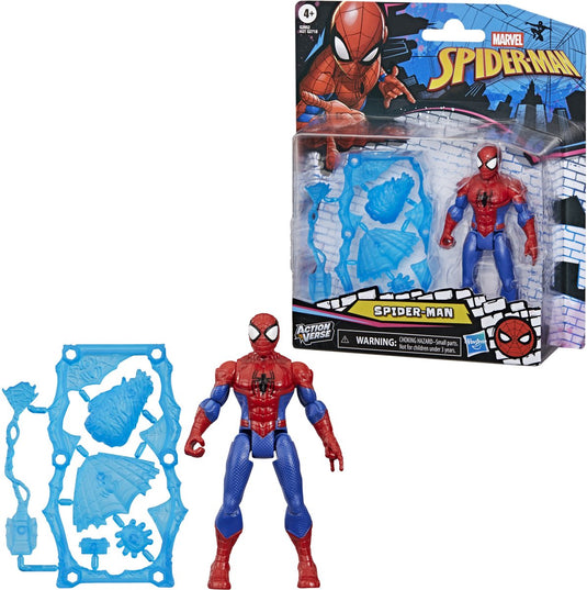 Marvel spider-man actionverse spider-man - actiefiguur