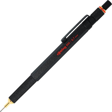 Rotring 800-vulpotlood | hb 0,7 mm | zwart metalen behuizing