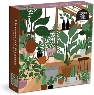 House of plants 1000 piece puzzle in square box