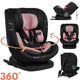 Lionelo bastiaan i-size 4in1 autostoel isofix 360° draaibaar – van geboorte tot 12 jaar (40-150 cm) – rwf fwf – top tether – memory foam – sideprotect – brede comfortzitting – i-size