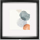 Walther shape - 3d fsc houten lijst - fotoformaat 50x50 cm - kunstglas - zwart
