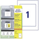 Avery zweckform positioneer etiket avery voorbedrukt 220x160mm 5 vel 1 etiket per vel 3-talig