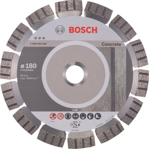 Bosch diamantschijf best concrete 180 22,23
