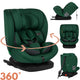 Lionelo bastiaan i-size 4in1 autostoel isofix 360° draaibaar – van geboorte tot 12 jaar (40-150 cm) – rwf fwf – top tether – memory foam – sideprotect – brede comfortzitting – i-size
