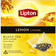 Lipton lemon tea - 80 theezakjes piramid - zwarte thee citroen - 4 x 20 zakjes - voordeelverpakking