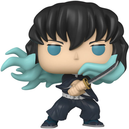 Funko demon slayer muichiro tokito (chase edition mogelijk!) vinylfiguur 1853 pop! standaard unisex