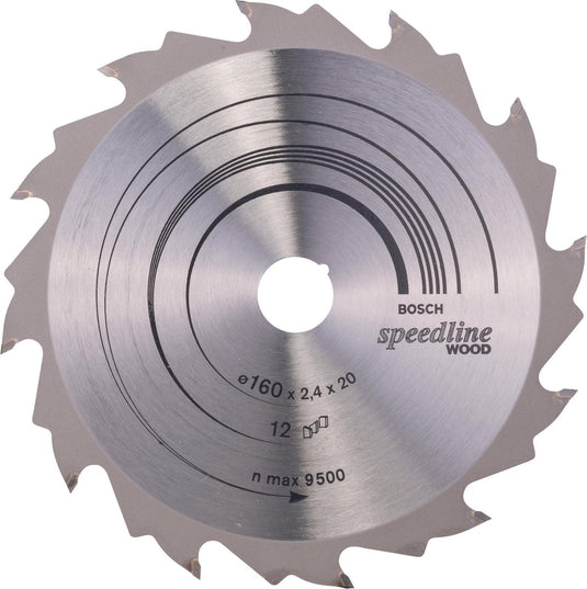 Bosch cirkzb speed 160x20x2,4 12t fz wz