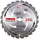 Makita cirkelzaagblad voor hout | mforce | ø 190mm asgat 15,88mm 24t - b-08062
