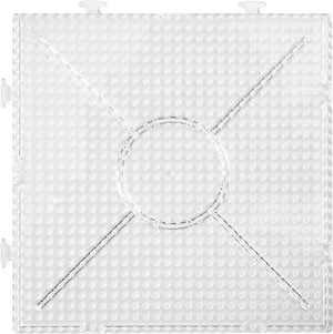 Creotime photo pears onderplaat helder vierkant 15x15cm, 2st.
