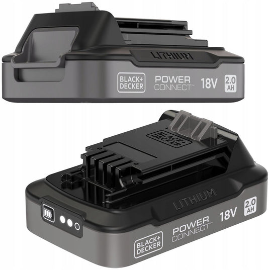 Black+decker accessoires - 18v li-ion accu 2.0 ah bdl2018s-xj