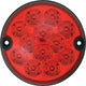 Carpoint mistachterlicht 12 24 volt led 95mm - rood