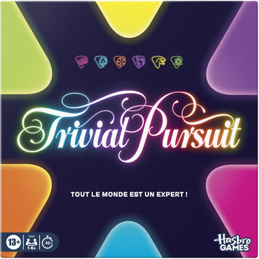 Hasbro gaming trivial pursuit - bordspel - franstalig