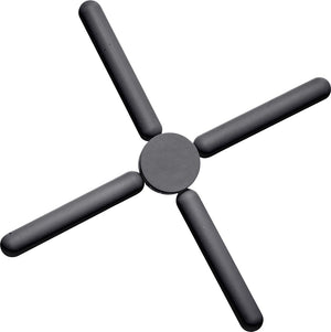 Westmark onderzetter – opvouwbare onderzetter voor hete pannen, beschermt je tafel en werkblad, hittebestendig tot 200°c, krasbestendig – silicone, ø 22cm