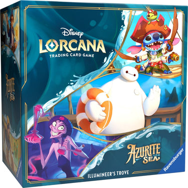 Ravensburger disney lorcana tcg azurite sea llumineer's trove *english edition* trading cards
