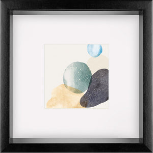 Walther shape - 3d fsc houten lijst - fotoformaat 25x25 cm - kunstglas - zwart