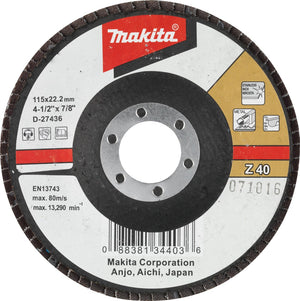 Makita d-27442 lamellenschuurschijf z60 | 115mm